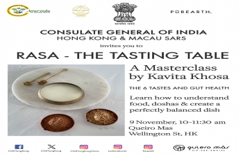 Rasa - the Tasting Table by Ms Kavita Khosa on 9th November 2023